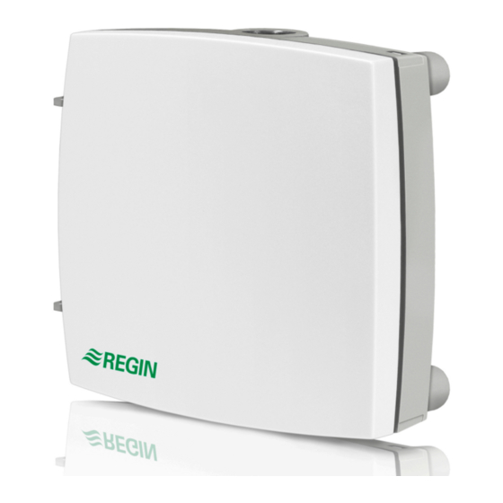 Regin TG-R6EW Instructions