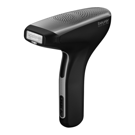 Beurer IPL 8800 Instructions For Use Manual