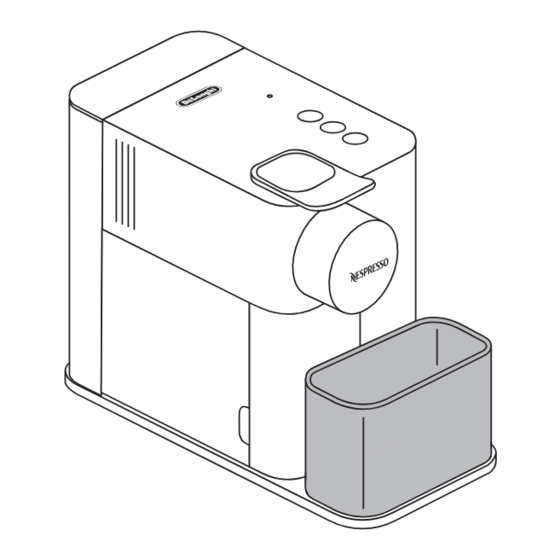 DeLonghi Nespresso Lattissima One White Manual
