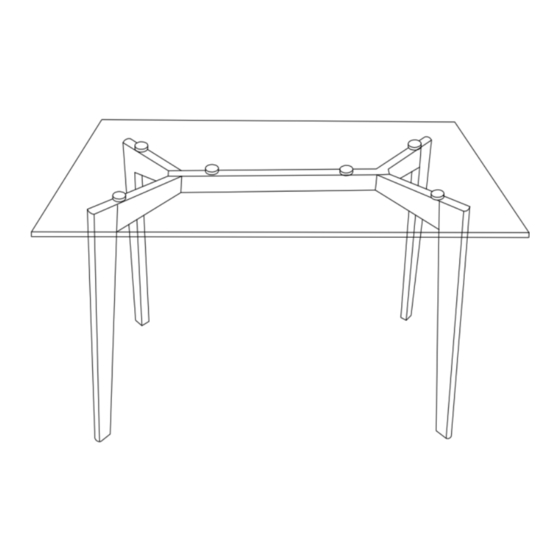 FURNITUREBOX MALMO RECTANGLE Assembly Manual