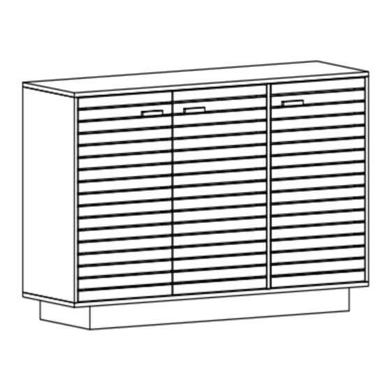 Dunelm Wesley Wide Sideboard Manuals