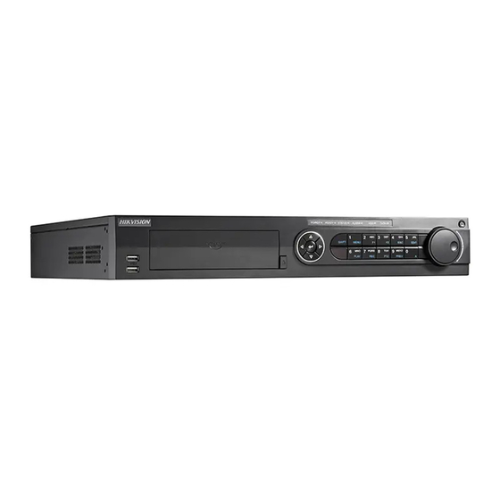 HIKVISION DS-7316HUI-K4 Quick Start Manual