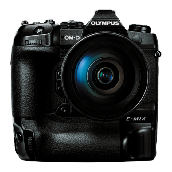 Olympys OM-D E-M1X Manuals