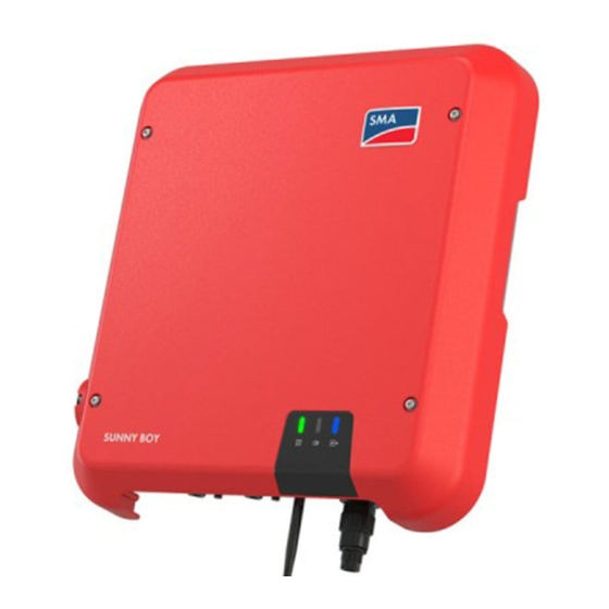 SMA SUNNY BOY 3.0 Quick Reference Manual