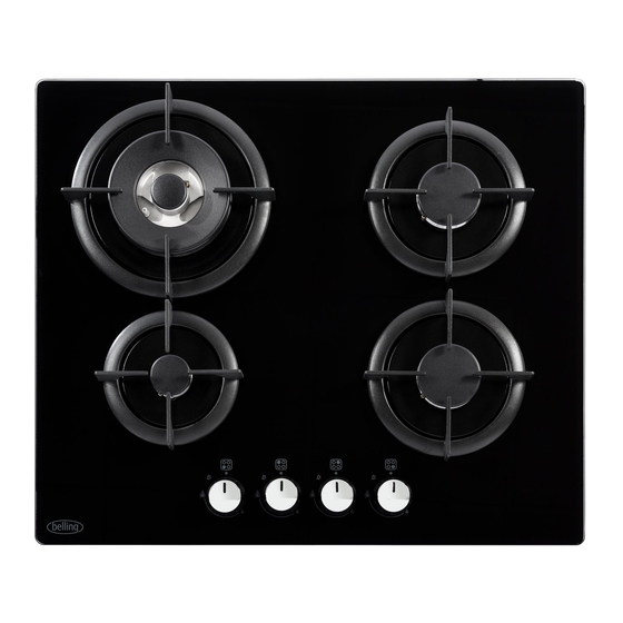Belling GTG 60 Series User Manual