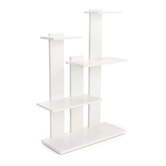 Displays2go SMFSTSDWHT Assembly Instructions