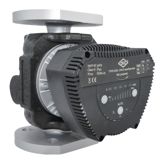 OEG CPA-E 100 Series Manual