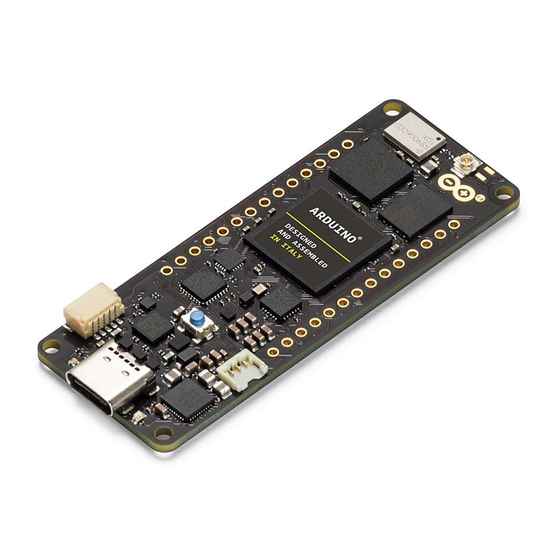 Arduino Portenta H7 Series Manual