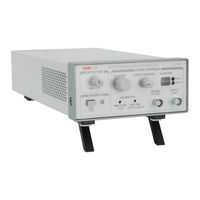THORLABS SA201-EC Operating Manual