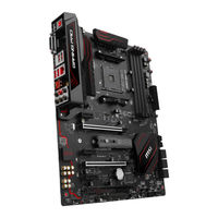 MSI X370 GAMING PRO CARBON Quick Start Manual