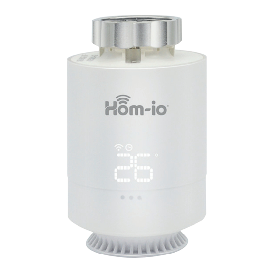 Melchioni Hom-io TRV Smart V2 Manuals