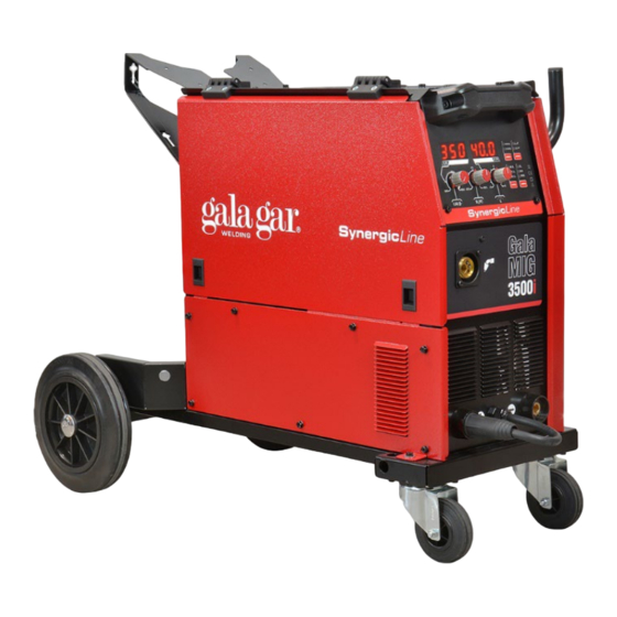 GALAGAR SynergicLine Gala MIG 2700i Technical Instruction Manual