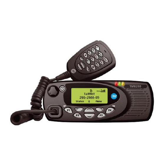 Tait TM8100 User Manual