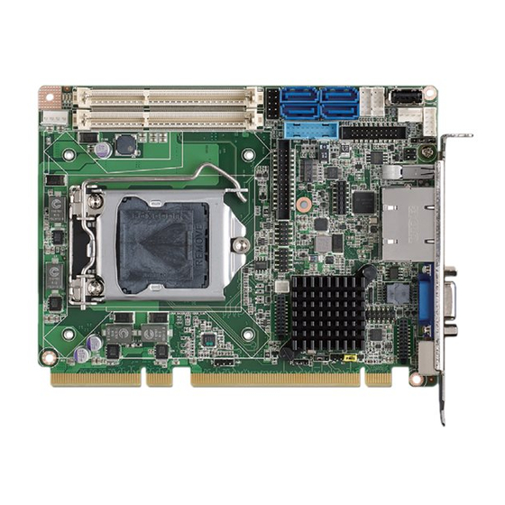 Advantech PCE-3028 Startup Manual