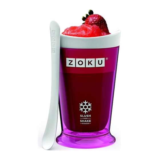 ItsImagical ZOKU SLUSH AND SHAKE MAKER Manual