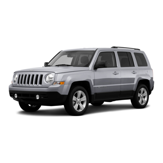 Jeep Patriot Limited 2014 Quick Reference