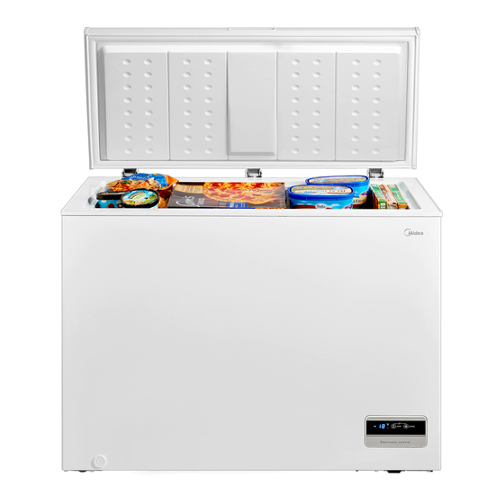 User Manuals: Midea MDRC282FZ Series Chest Freezer