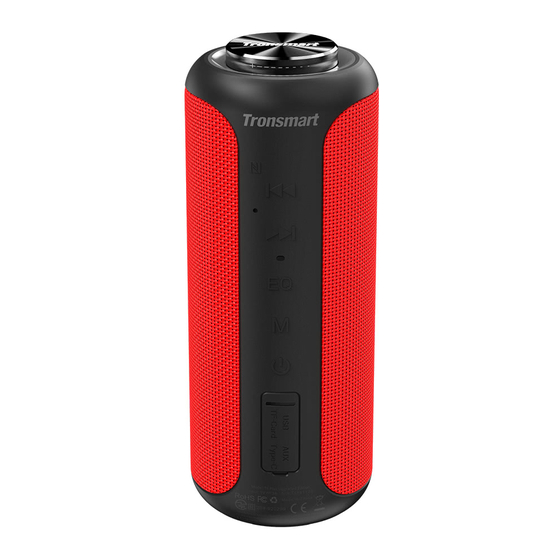 Tronsmart T6 Plus Bluetooth Speaker Manual