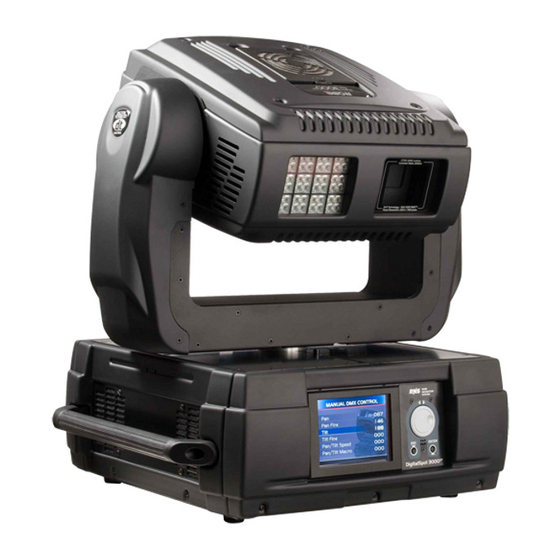 Robe Digital Spot 3000 DT II User Manual