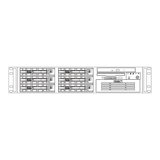 Supero SUPERSERVER 6023P-8R User Manual