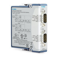 National Instruments NI 9852 Operating Instructions Manual