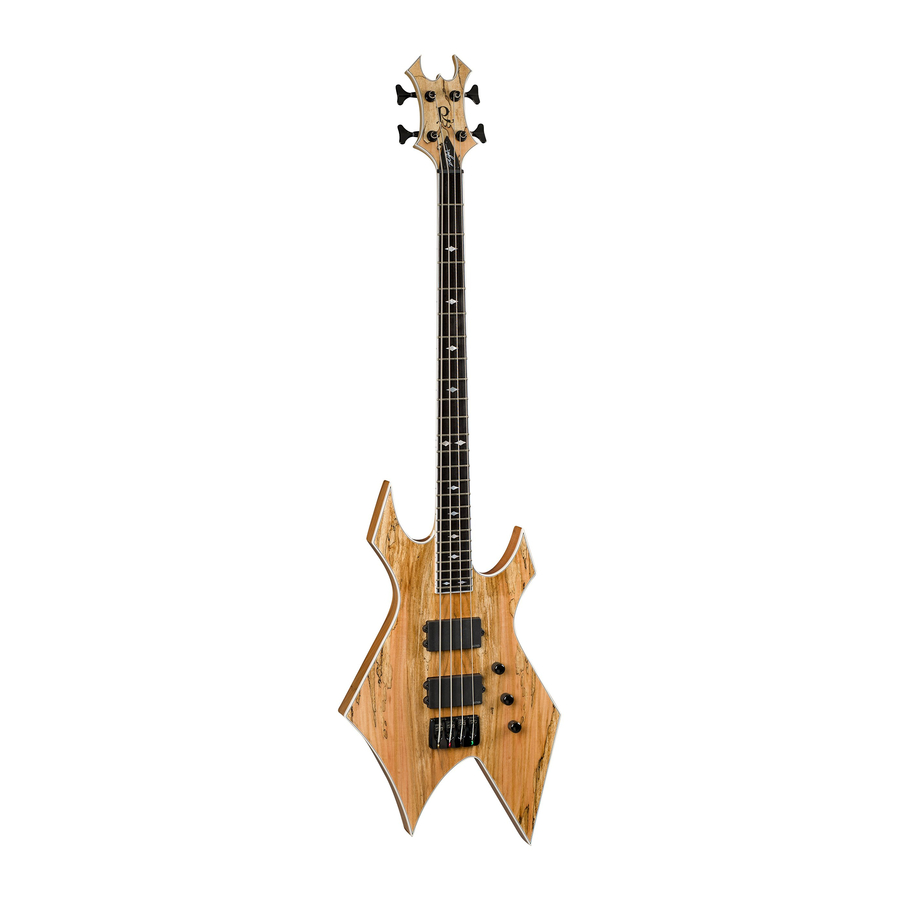 B.C. Rich Virgo Vintage Celtic Owner's Manual