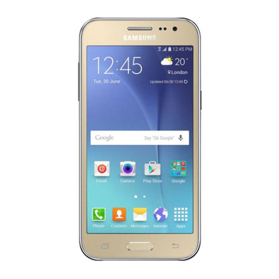 Samsung SM-J200H/DD User Manual