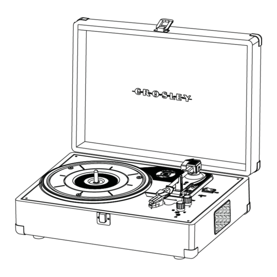 Crosley CR8009 Instruction Manual