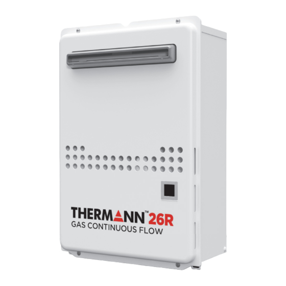 Thermann TH26ENG5L Installer Manual