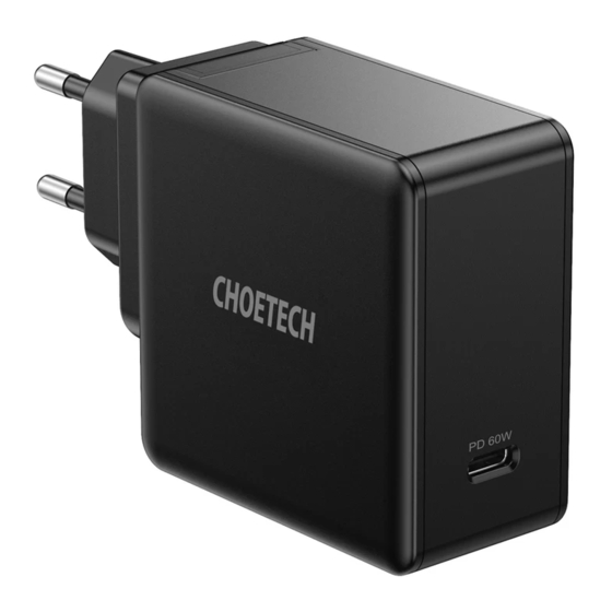 Choetech Q4004 User Manual