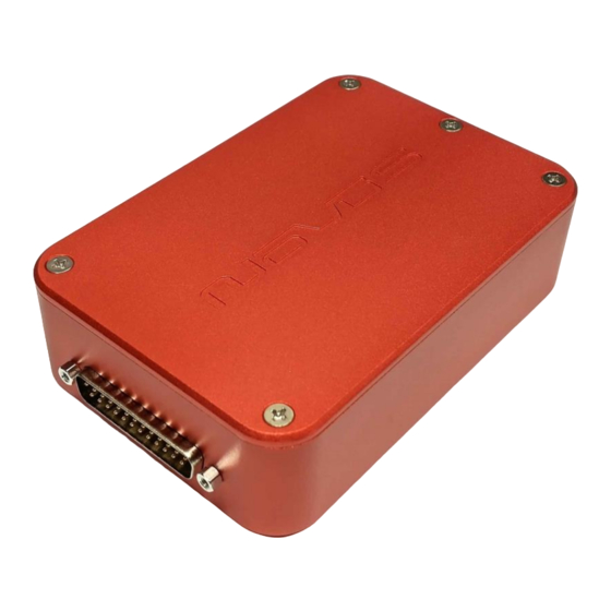 Novus NR7020-RO Manual