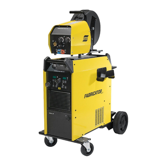 ESAB Fabricator EM 401i Instruction Manual
