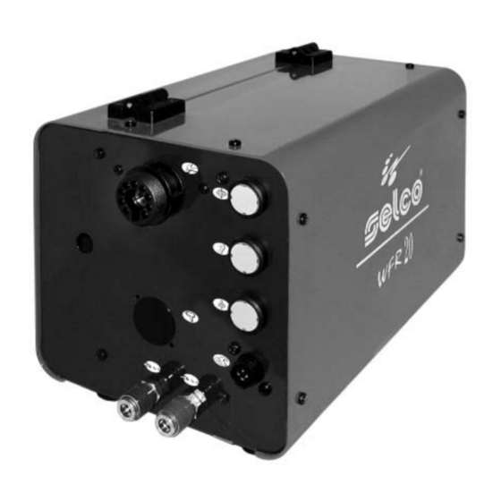 Selco WFR 20 Welding Power Supply Manuals