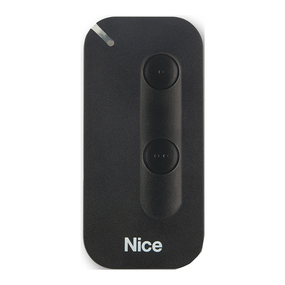 Nice MYGO2 Instructions And Warnings For Installation And Use