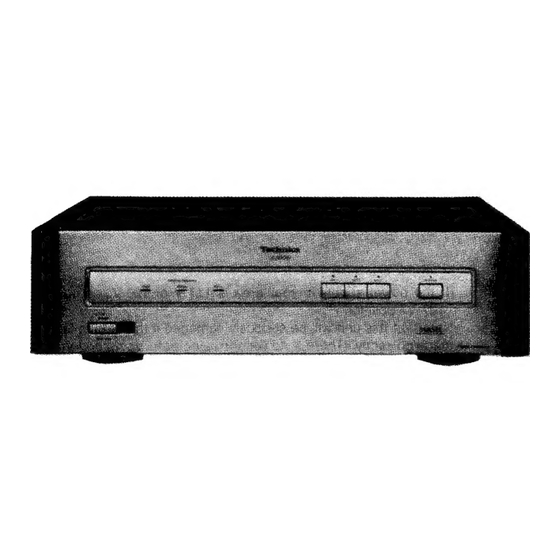 Technics SH-X1000 Manuals | ManualsLib