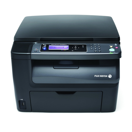 Fuji Xerox DocuPrint CM205 b User Manual
