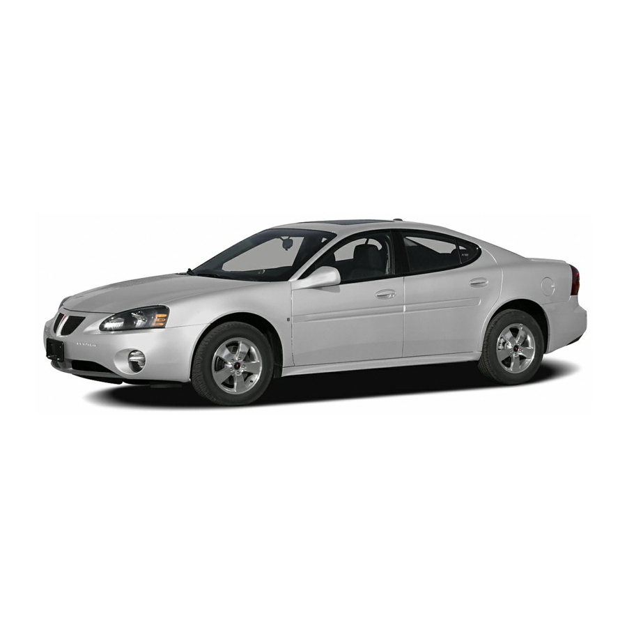 Pontiac Grand Prix 2007 Owner's Manual