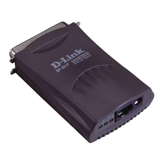D-Link DP-301P Hardware Manual
