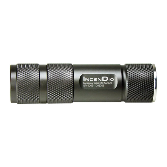 Lumapower IncenDio XP-G2 R5 User Manual
