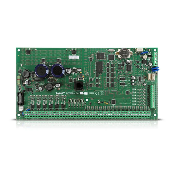 Satel INTEGRA Plus Programming Manual
