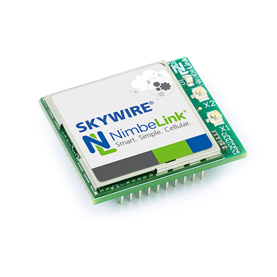 NimbeLink Skywire NL-SW-HSPA Series Troubleshooting Manual