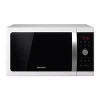 Samsung CE1000T Owner's Instructions And Cooking Manual