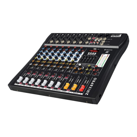 ITALIAN STAGE 2MIX8PRO User Manual