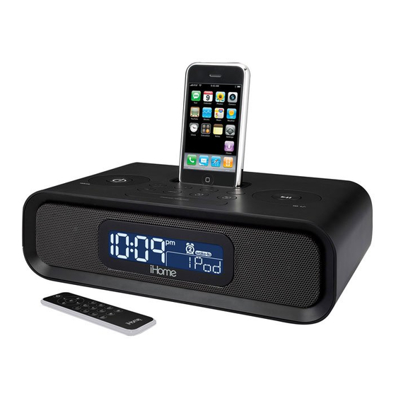 iHome iP99 Manuals