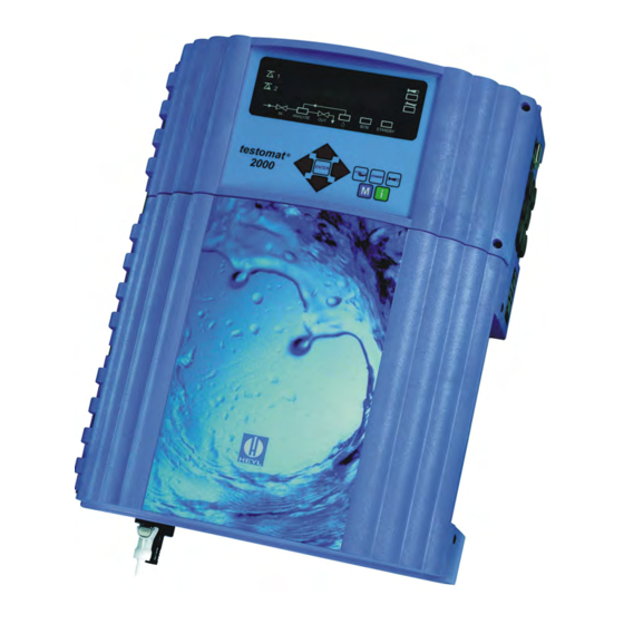 Testomat 2000 CLO2 Operating Instructions Manual