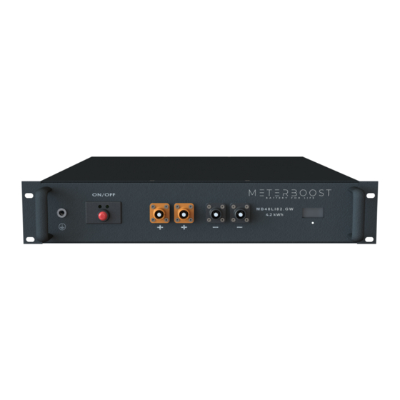 METERBOOST MB48LI82.GW Quick Start Manual