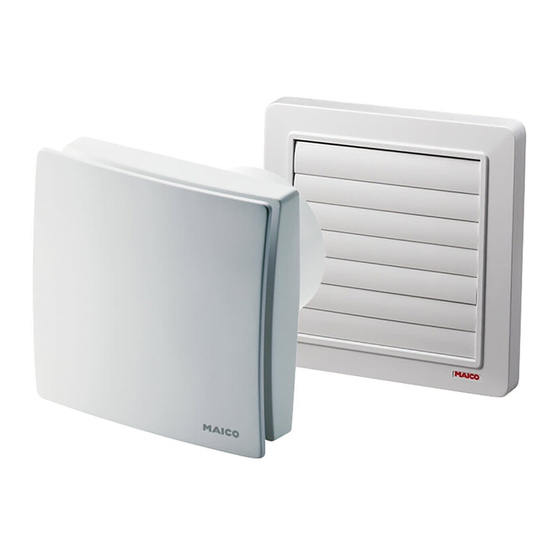 Maico ECA 100 ipro Series Safety Instruction