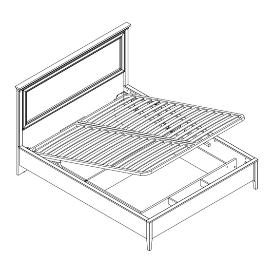 BLACK RED WHITE CLASSIC B212-LOZ160x200 Assembly