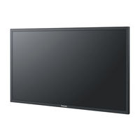 panasonic Th-80LF50E Operating	 Instruction