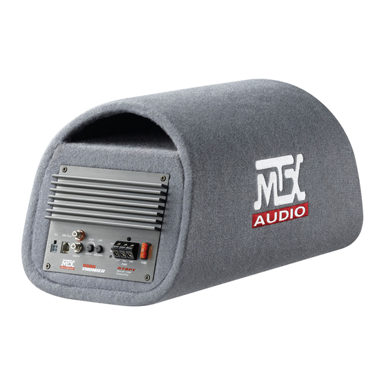 MTX Road Thunder RT8PT Owner's Manual